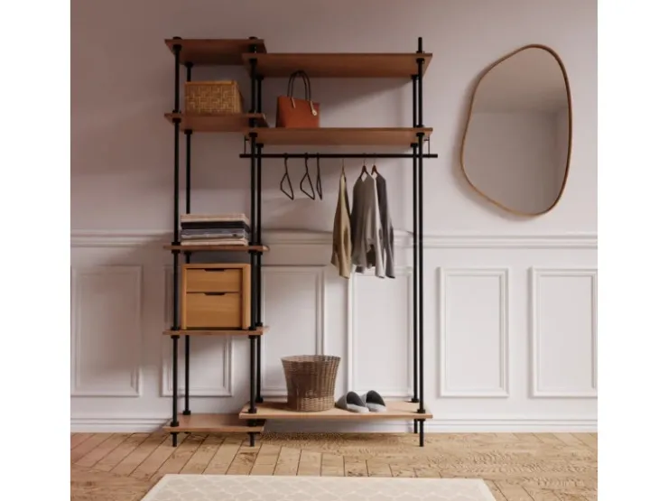 AR Shelving Standregal AR Deco 185 cm x 85 cm x 35 cm Nebraska FSC®