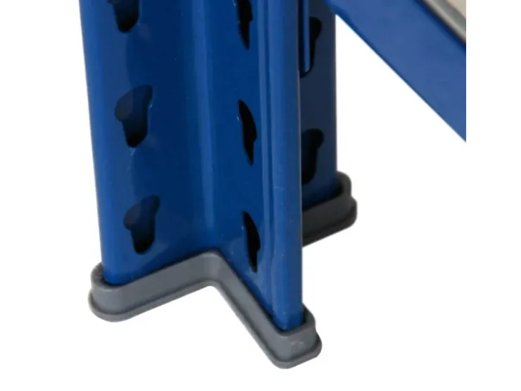 AR Shelving T Profile Steckregal Blau & Verzinkt 200 x 80 x 30 cm 5 Böden 180 kg* Büroregale