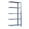 AR Shelving T Profile Zusatzmodul Blau & Verzinkt 250x100x30 cm 5 Böden 180 kg* Büroregale