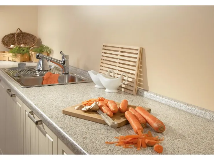 Arbeitsplatte 60 cm x 3,9 cm Meterware* Mosaik