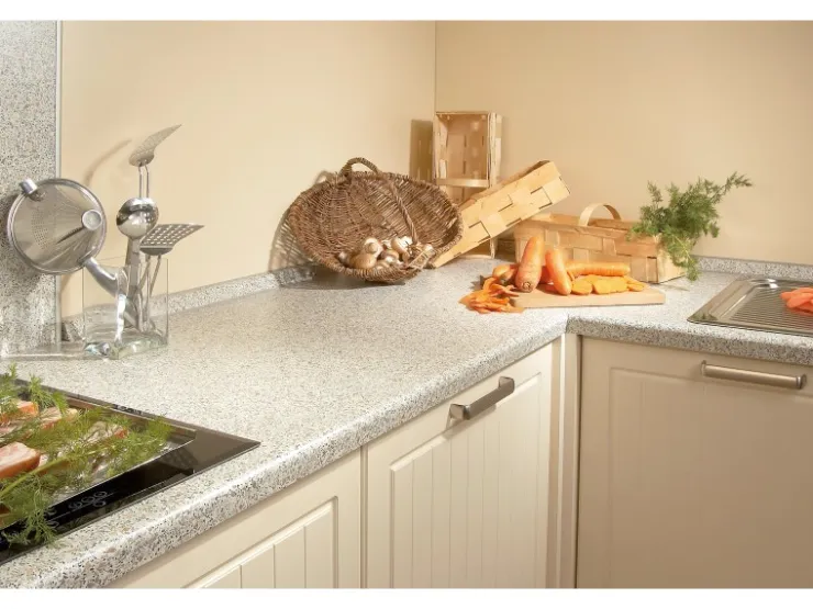 Arbeitsplatte 60 cm x 3,9 cm Meterware* Mosaik