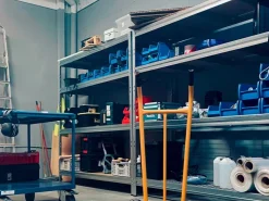 AR Shelving AR-Shelving Bullrack-Rivet Schwerlast-Steckregal 200 x 200 x 60 cm Verzinkt FSC®