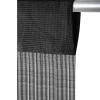 Arsvita Fadenvorhang Fadengardine Gardine Vorhang Prince 300 cm x 250 cm Schwarz