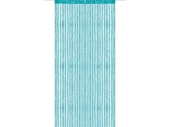 Arsvita Fadenvorhang Fadengardine Gardine Vorhang Metall-Optik 140 cm x 250 cm Stangendurchzug* Türvorhänge