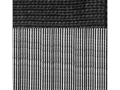 Arsvita Fadenvorhang Fadengardine Gardine Vorhang Prince 90 cm x 250 cm Schwarz