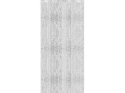 Arsvita Fadenvorhang Metall Optik Gardine Vorhang Lurex Universalband 140 cm x 250 cm