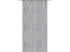 Arsvita Fadenvorhang Trennvorhang Dekoschal Gardine Metall-Optik Ösen 140 cm x 250 cm* Türvorhänge