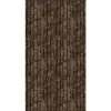 Arsvita Flauschvorhang Flauschgardine Vorhang 120 cm x 200 cm Unistreifen Braun* Türvorhänge