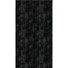 Arsvita Flauschvorhang Flauschgardine Vorhang 90 cm x 220 cm Unistreifen Schwarz* Türvorhänge
