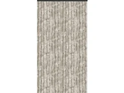 Arsvita Flauschvorhang Flauschgardine Vorhang 100 cm x 220 cm Unistreifen Grau* Türvorhänge