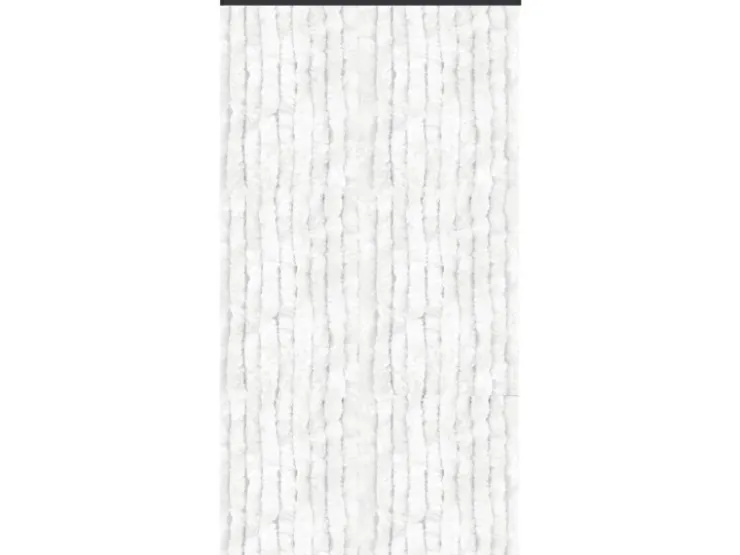 Arsvita Flauschvorhang Flauschgardine Vorhang 56 cm x 185 cm Unistreifen Weiß* Türvorhänge