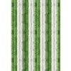 Arsvita Flauschvorhang Flauschgardine Vorhang 90 cm x 200 cm Unistreifen Grün Weiß* Türvorhänge