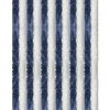 Arsvita Flauschvorhang Flauschgardine Vorhang 120 cm x 200 cm Unistreifen Hellgrau Weiß* Türvorhänge