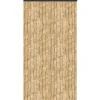 Arsvita Flauschvorhang Flauschgardine Vorhang 90 cm x 200 cm Unistreifen Beige