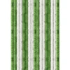 Arsvita Flauschvorhang Flauschgardine Vorhang 140 cm x 200 cm Unistreifen Grün Weiß* Türvorhänge