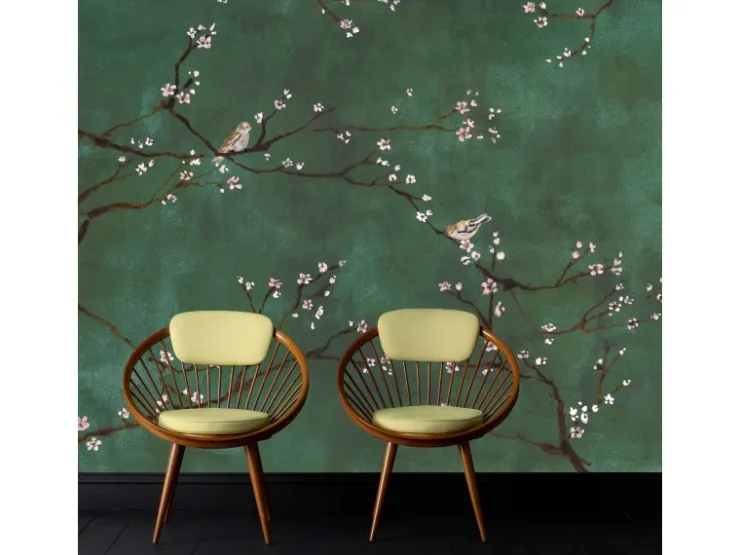Art for the Home Fototapete Joy groen 280 x 300 cm* Fototapeten