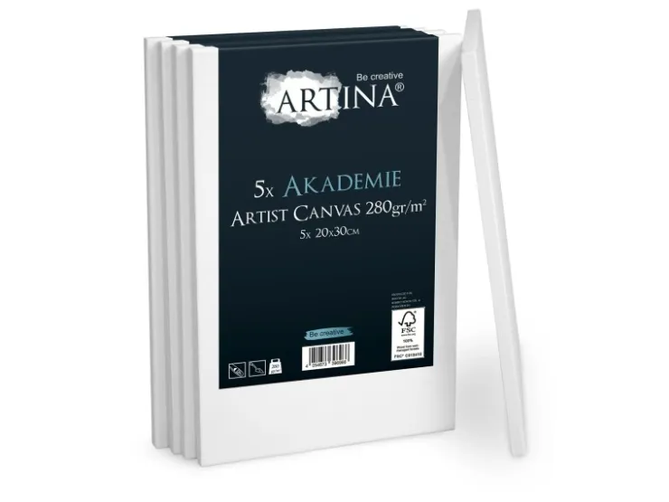 Artina Akademie Keilrahmen 20x30cm FSC 5tlg* Künstlerzubehör