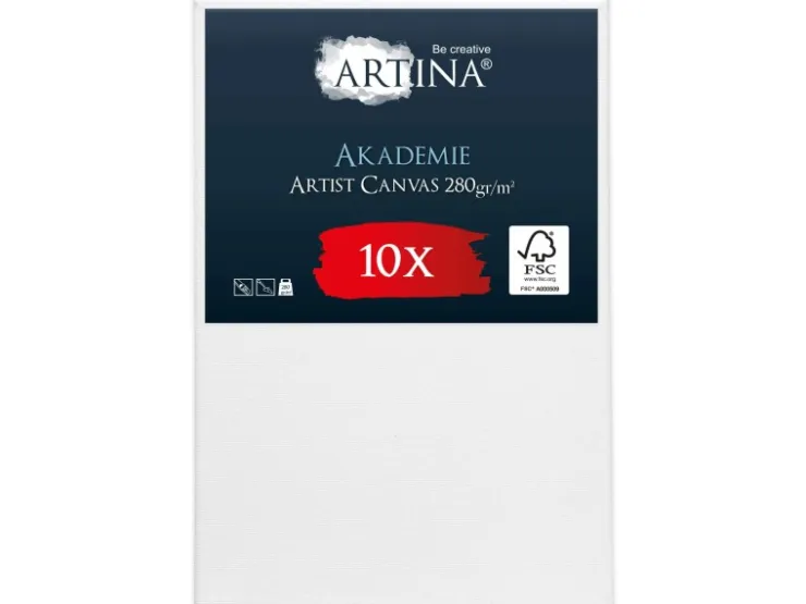 Artina Akademie Keilrahmen 40x60cm FSC 10tlg* Künstlerzubehör