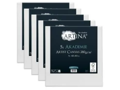 Artina Akademie Keilrahmen 40x40cm FSC 5tlg