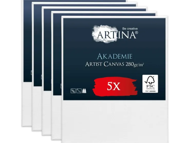 Artina Akademie Keilrahmen 50x60cm FSC 5tlg* Künstlerzubehör