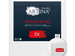 Artina Premium 3D Keilrahmen 90x90cm FSC 5tlg