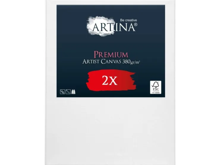 Artina Premium Keilrahmen 60x80cm FSC 2tlg* Künstlerzubehör