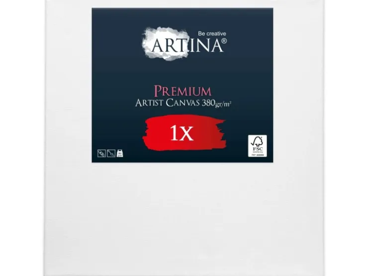 Artina Premium Keilrahmen 40x40cm FSC