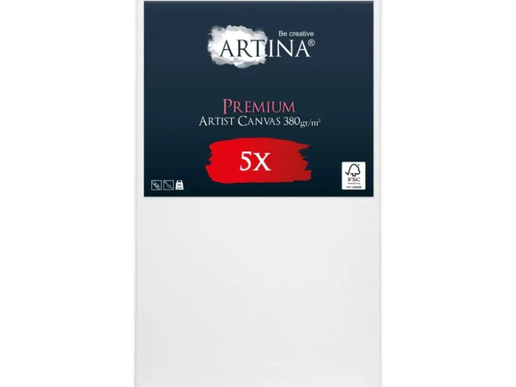 Artina Premium Keilrahmen 70x100cm FSC 5tlg* Künstlerzubehör