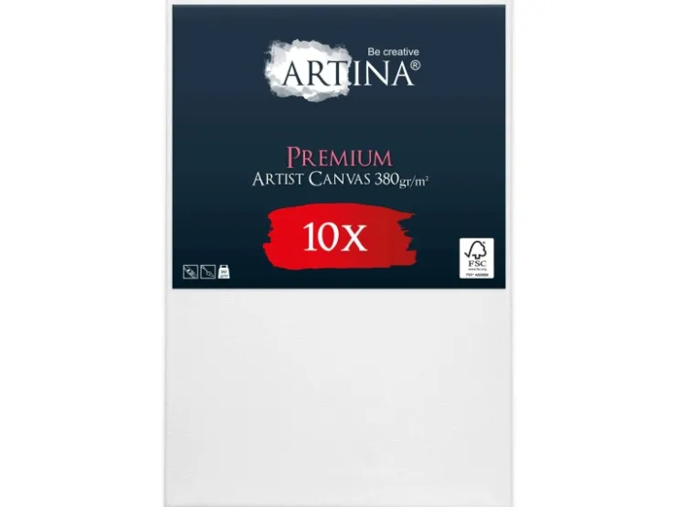 Artina Premium Keilrahmen 40x60cm FSC 10tlg* Künstlerzubehör