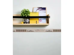 AS-Creation A.S. Création Borte selbstklebend Coffee Küche 5 m x 5 cm Braun