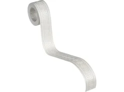AS-Creation A.S. Création Borte selbstklebend Mäander 10,05 m x 4 cm Weiß-Grau* Bordüren