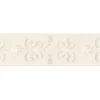 AS-Creation A.S. Création Borte selbstklebend Ornament 5 m x 15 cm Creme-Silber* Klebefolien