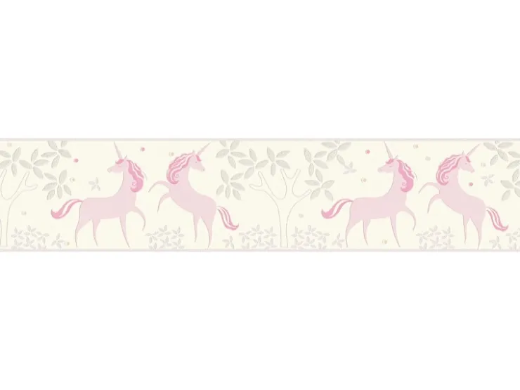 AS-Creation A.S. Création Borte Vlies Boys & Girls 6 Einhorn FSC®* Bordüren