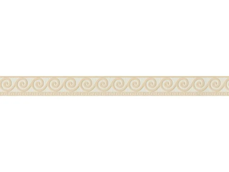 AS-Creation A.S. Création selbstklebende Bordüre Wellen Beige-Weiß* Bastelzubehör
