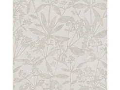 AS-Creation A.S. Création Tapete Blätter Grau und Beige 53 cm x 10,05 m AS-389243* Tapetenmuster