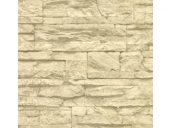 AS-Creation A.S. Création Tapete Stein-Optik Beige und Creme-Beige 53 cm x 10,05 m AS-707130