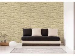 AS-Creation A.S. Création Tapete Stein-Optik Beige und Creme-Beige 53 cm x 10,05 m AS-707130