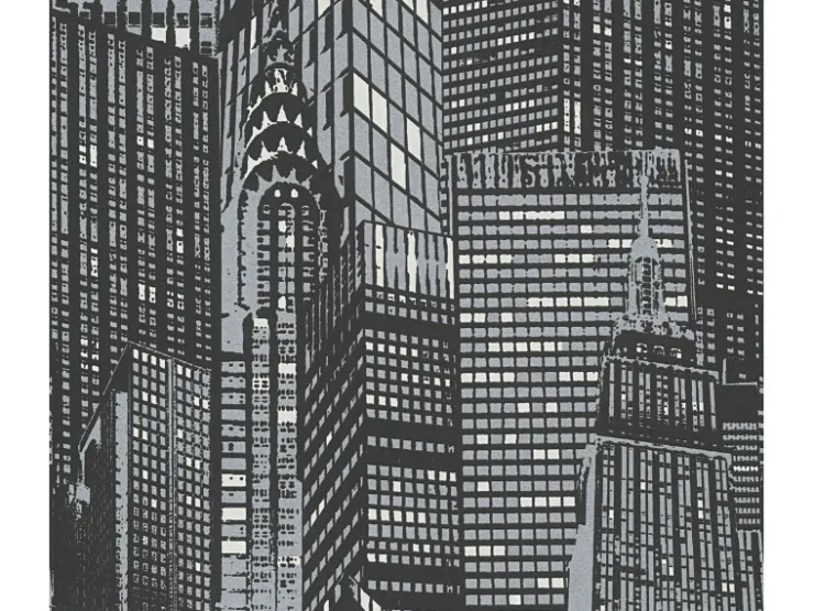 AS-Creation A.S. Création Vliestapete Day & Night Skyline FSC®* Dekorative Tapeten
