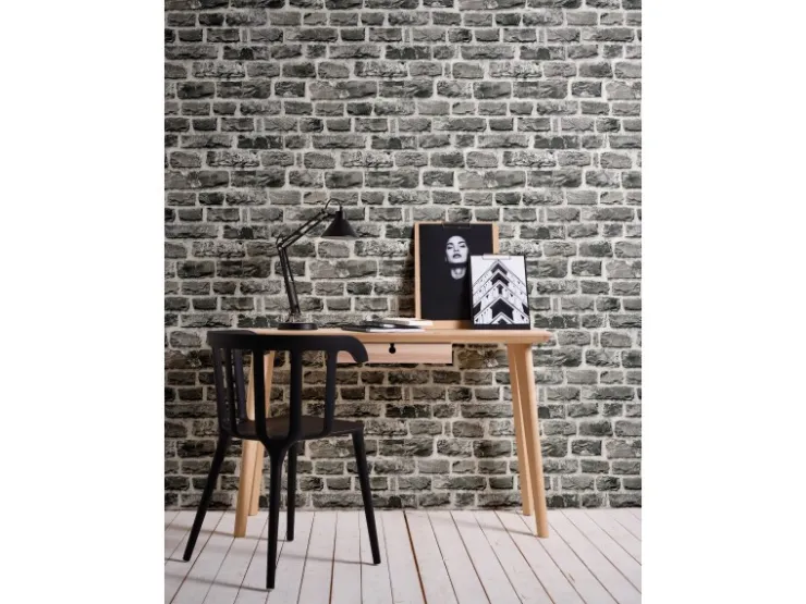 AS-Creation A.S. Creation Neue Bude 2.0 Vliestapete Bruchstein Grau FSC®* Dekorative Tapeten