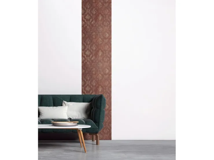 AS-Creation AS Creation Tapete Pop Up Panel Selbstklebend Ornament 250 x 52 cm Rot-Gold FSC®* Bordüren