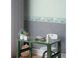 AS-Creation A.S. Creation Vlies-Bordüre Waldtiere 5 m x 0,17 m Grün-Weiß-Braun FSC®* Bordüren