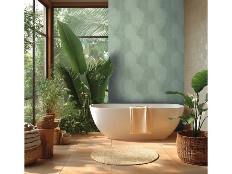 AS-Creation A.S. Creation Vliestapete Floral Blätter 10,05 m x 0,53 m FSC®* Dekorative Tapeten