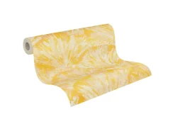 AS-Creation A.S. Creation Vliestapete Grafik Floral 10,05 m x 0,53 m -Creme FSC®