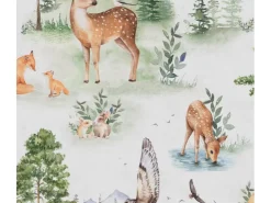 AS-Creation A.S. Creation Vliestapete Waldtiere 10,05 m x 0,53 m Grün-Braun-Beige FSC®