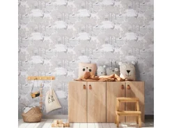 AS-Creation A.S. Creation Vliestapete Waldtiere 10,05 m x 0,53 m Braun-Creme FSC®