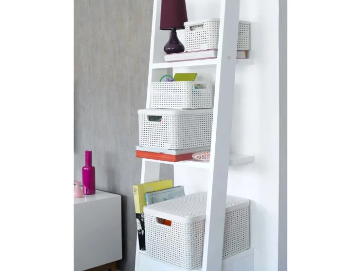 Curver Aufbewahrungsboxen Style 3-er Set Creme S + M + L* Aufbewahrung
