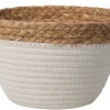 Aufbewahrungskorb 3-fach sortiert Ø 22 cm x 14 cm Natur* Dekorative Figuren