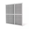 Avosdim Fliegengitter Schiebetür Aluminium 240cm x 240cm Weiß