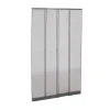 Avosdim Insektenschutz Lamellenvorhang 130cm x 230cm Grau