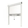 Avosdim Insektenschutzrollo für Fenster Aluminium 100cm x 160cm Weiß* Insektenschutz